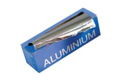Aluminiumfolie 250mtr/30cm 115mµ cutterbox p/st