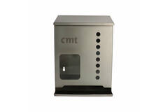 CMT wandhouder rvs multidispenser breed tbv disposables 40x28x13,5cm